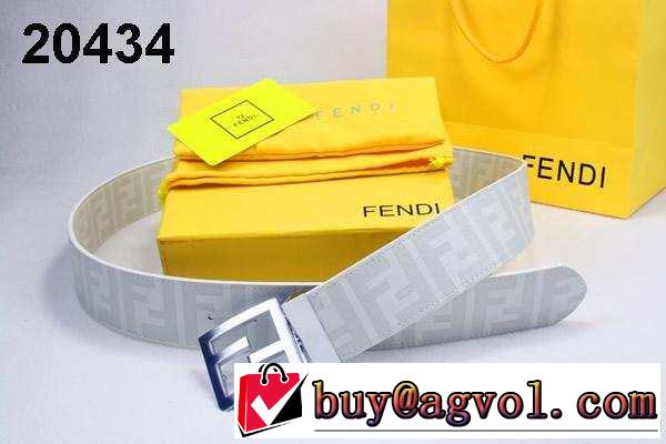 最旬アイテム！2014 fendi フェンディ ベルト 本革(牛皮) 最高ランク