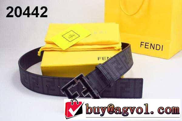 ★安心★追跡付 2014 fendi フェンディ ベルト 本革(牛皮) 最高ランク