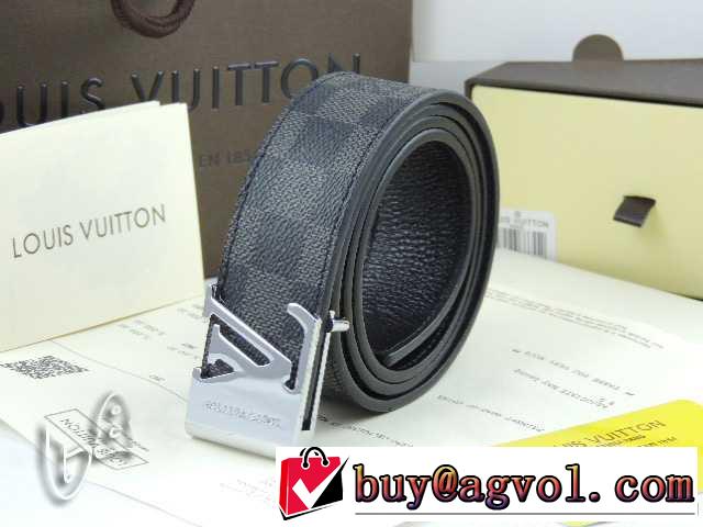 超人気美品◆2014春夏 louis vuitton ルイ ヴィトン 本革（牛皮）ベルト最高ランク 