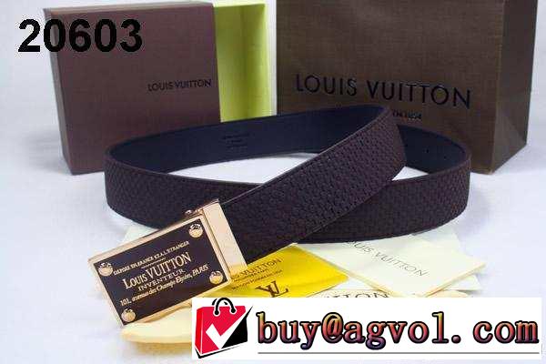 2014 超人気美品◆ louis vuitton ルイ ヴィトン ベルト 本革(牛皮) 最高ランク