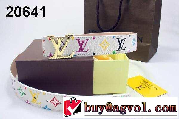 2014 希少 louis vuitton ルイ ヴィトン ベルト 本革(牛皮) 最高ランク