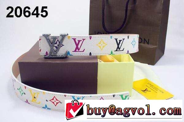 2014 美品！ louis vuitton ルイ ヴィトン ベルト 本革(牛皮) 最高ランク