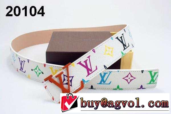 美品！ 2014 louis vuitton ルイ ヴィトン ベルト 本革(牛皮)