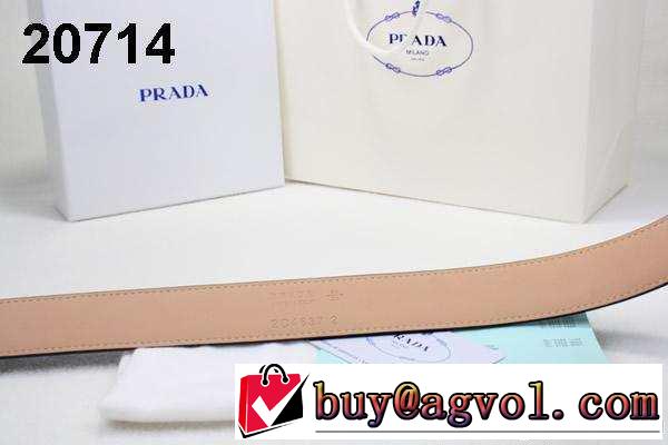 2014 華やかなデザイン prada プラダ ベルト 本革(牛皮) 最高ランク