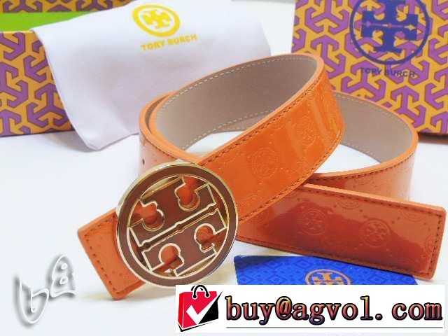 2014 超人気美品◆ tory burch トリー バーチ 本革 ベルト最高ランク