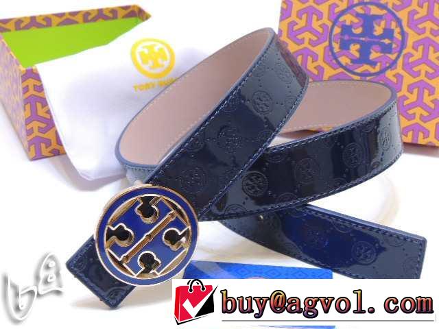 2014 入手困難 tory burch トリー バーチ 本革 ベルト最高ランク