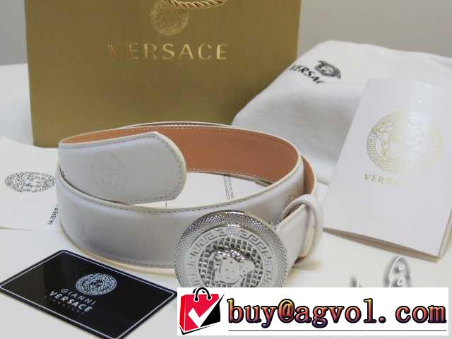  人気激売れ新作2014春夏 versace ヴェルサーチ 本革（牛皮）ベルト最高ランク
