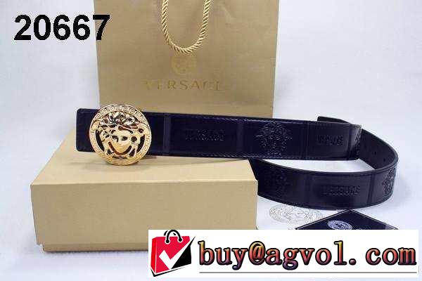 大人のおしゃれに 2014 versace ヴェルサーチ ベルト 本革(牛皮) 最高ランク