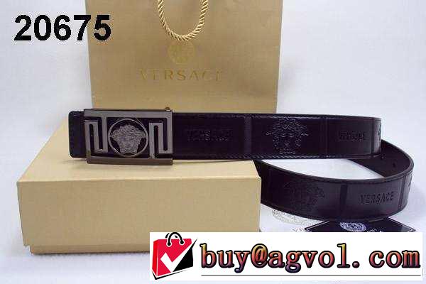 大特価 2014 versace ヴェルサーチ ベルト 本革(牛皮) 最高ランク