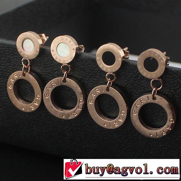 秋冬 2014 大人気☆new!! bvlgari ブルガリ ピアス 3色可選