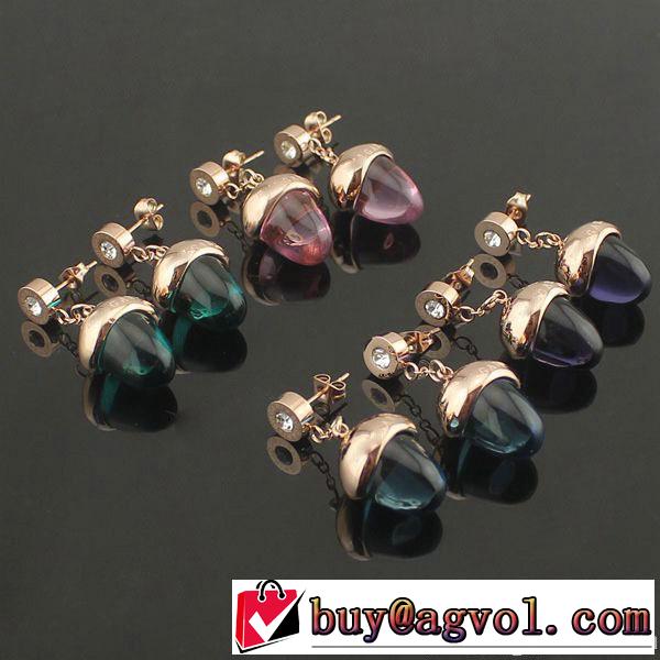 秋冬 2014 お買得 bvlgari ブルガリ ピアス 4色可選