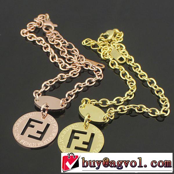 秋冬 2014 完売品！fendi フェンディ ペアブレスレット2色可選