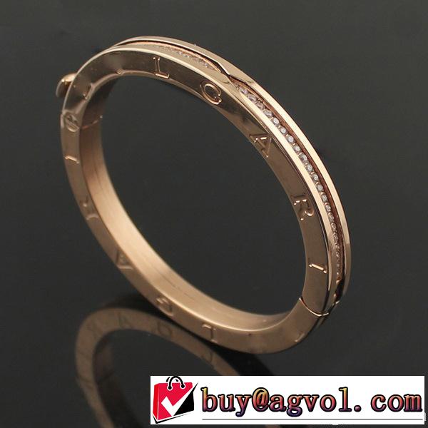 秋冬 2014 ブランド bvlgari ブルガリ ダイヤモンドバングル 3色可選