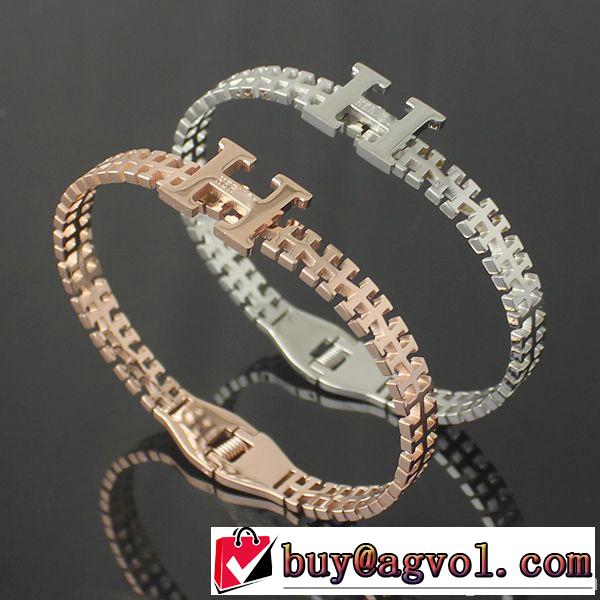 秋冬 2014 個性派 hermes エルメス バングル 2色可選