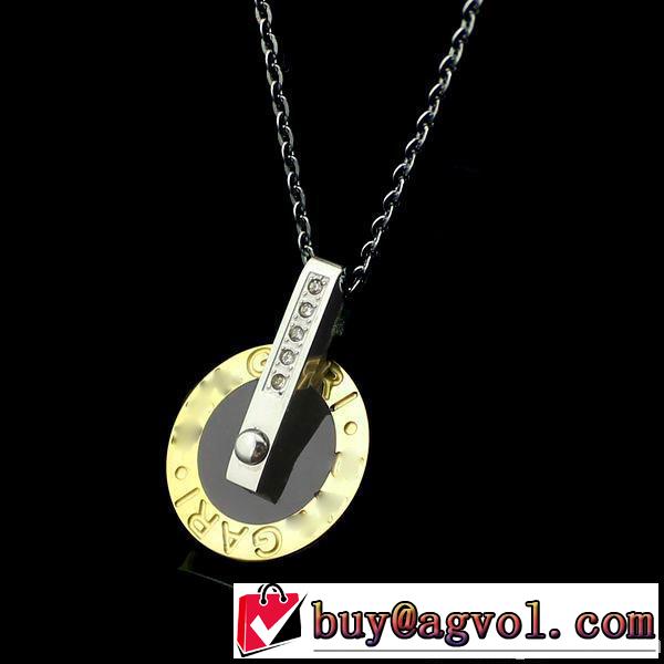 秋冬 2014 ～希少 bvlgari ブルガリ ペアネックレス 3色可選