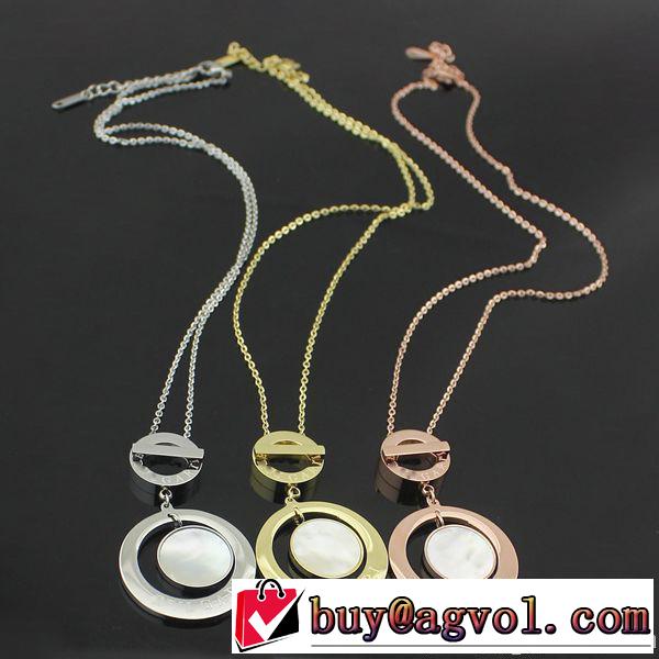 秋冬 2014 ◆モデル愛用◆ bvlgari ブルガリ ネックレス 3色可選