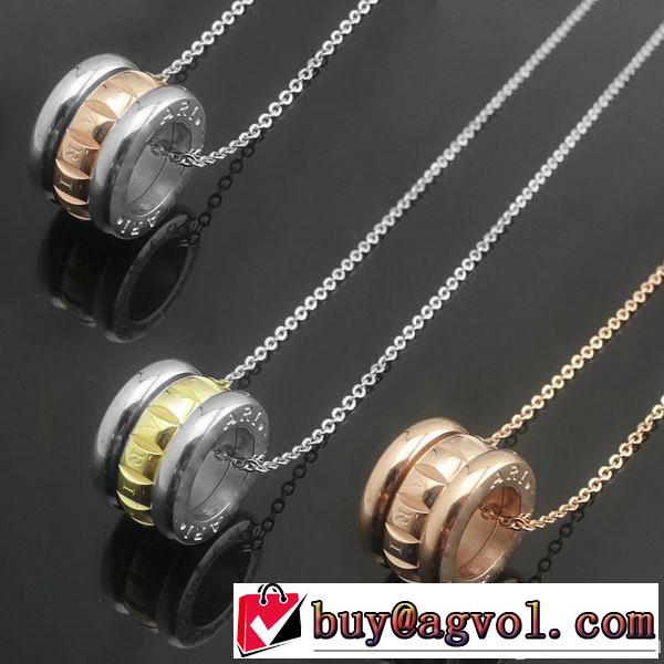 秋冬 2014 最旬アイテム bvlgari ブルガリ ペアネックレス 3色可選
