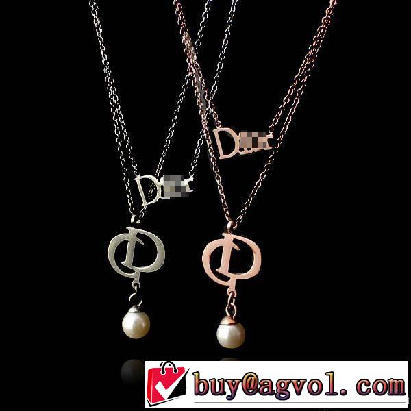 秋冬 2014 dior ディオール 値下げ！パールネックレス 2色可選