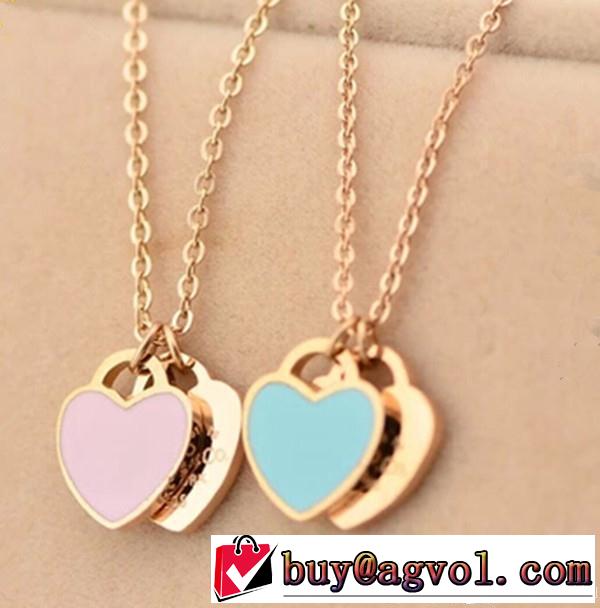 秋冬 2014 完売品！tiffany & co ティファニー ハートネックレス 2色可選