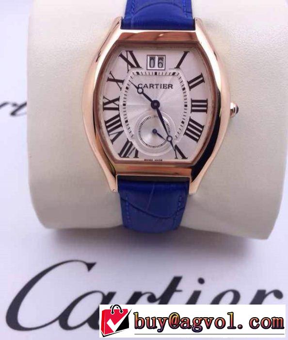 2014秋冬 首胸ロゴ cartier カルティエ 腕時計
