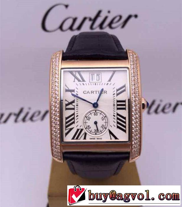 2014秋冬 特選 cartier カルティエ 腕時計
