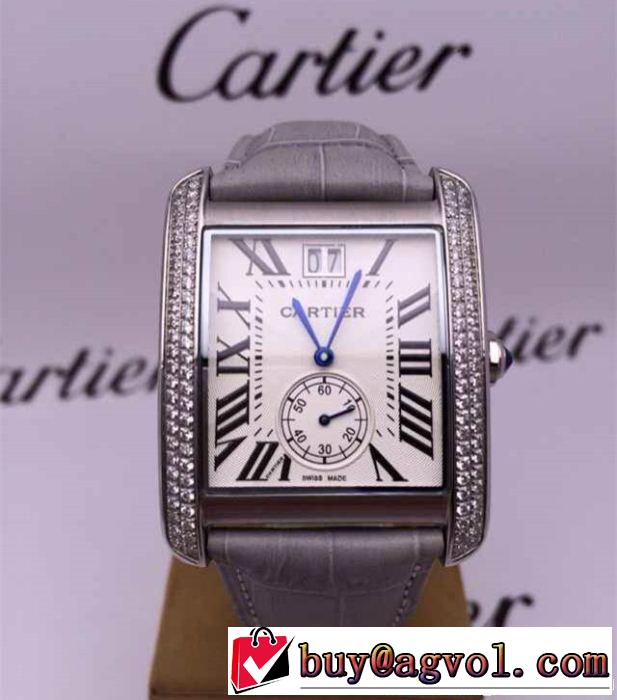 2014秋冬 cartier カルティエ 超人気美品◆ 腕時計