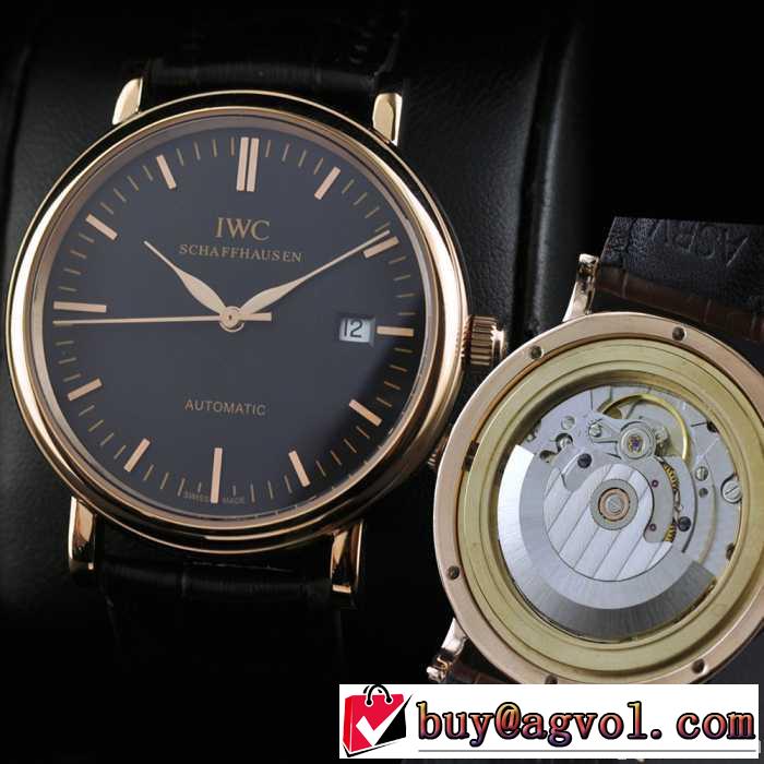 自動巻き スイスムーブメント 3針 大人気    日付表示 夜光効果  男性用腕時計 iwc クオーツ メンズ腕時計