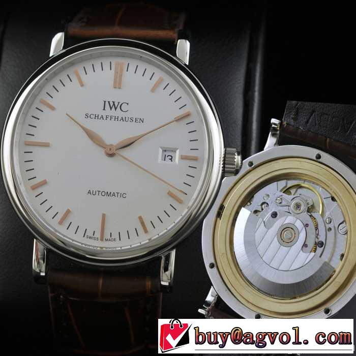 日付表示 新入荷 スイスムーブメント 3針 自動巻き 夜光効果 男性用腕時計 iwc クオーツ メンズ腕時計