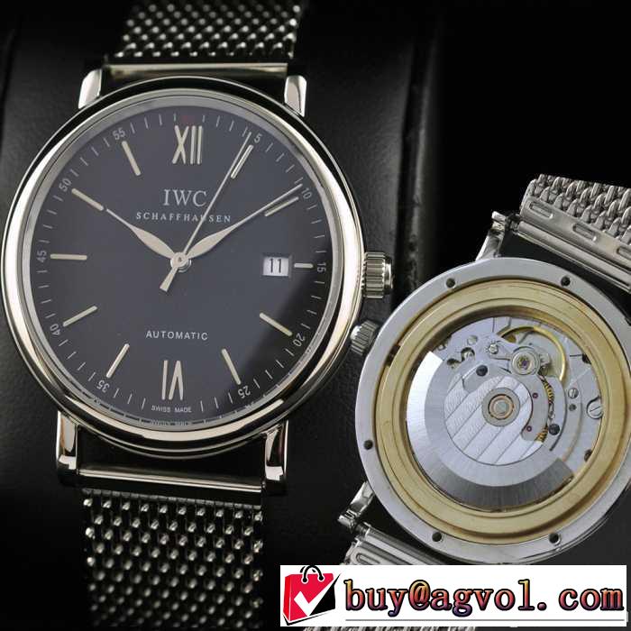 日付表示 新入荷 スイスムーブメント 3針  自動巻き  夜光効果  男性用腕時計 iwc クオーツ メンズ腕時計