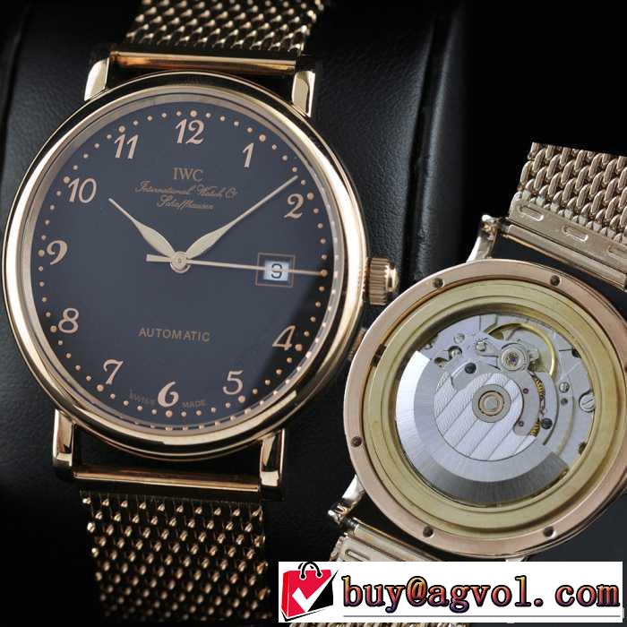 スイスムーブメント 3針  自動巻き 日付表示 夜光効果  男性用腕時計 iwc クオーツ メンズ腕時計
