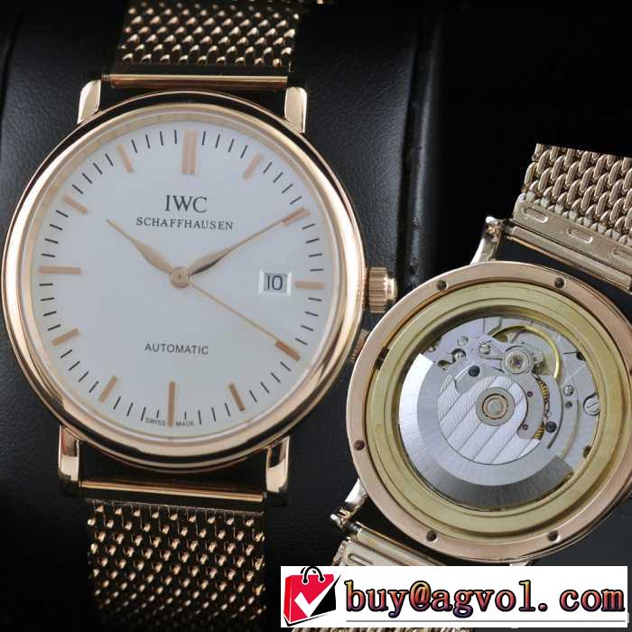 夜光効果   大人気 スイスムーブメント 3針  自動巻き 日付表示   男性用腕時計 iwc クオーツ メンズ腕時計