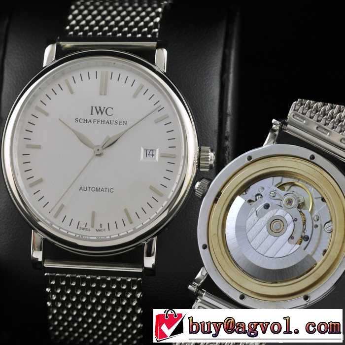 夜光効果 大人気 スイスムーブメント 3針 自動巻き 日付表示 男性用腕時計 iwc クオーツ メンズ腕時計