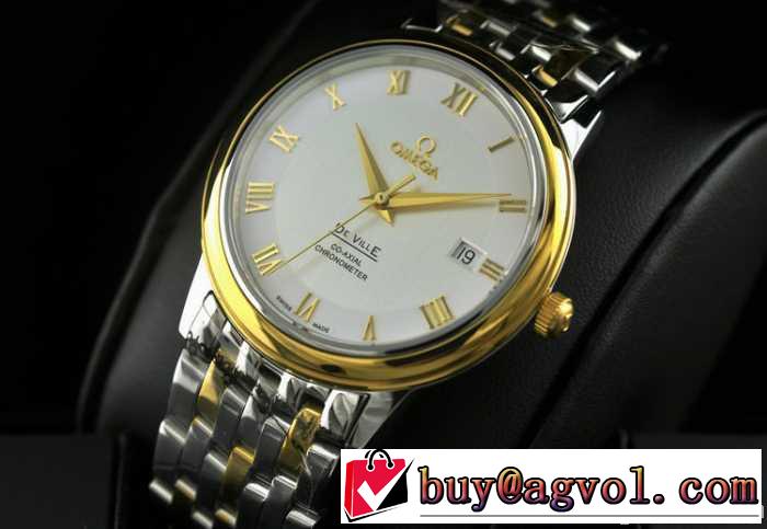 半自動卷 日本製クオーツ 2針 男性用腕時計 omega オメガ メンズ腕時計