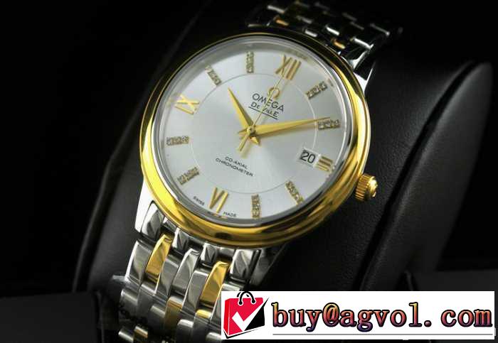 半自動卷 日本製クオーツ 2針 男性用腕時計 omega オメガ メンズ腕時計