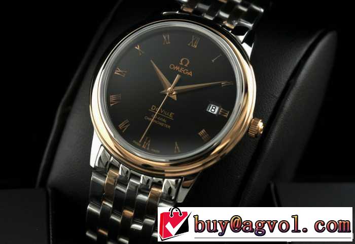 半自動卷 日本製クオーツ 2針 男性用腕時計 omega オメガ メンズ腕時計