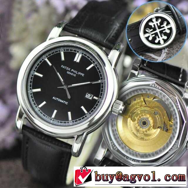 2014秋冬 売れ筋！ patek philippe パテックフィリップ サファイヤクリスタル風防 腕時計 2824ムーブメント