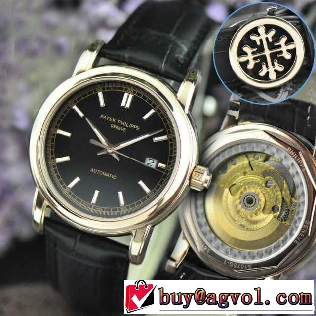 2014秋冬 お買得 patek philippe パテックフィリップ サファイヤクリスタル風防 腕時計 2824ムーブメント