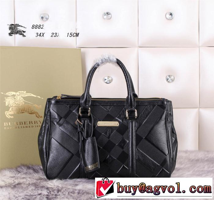 BURBERRY バーバリー 2014 超人気美品◆非凡な容量 レディースバッグ 8989