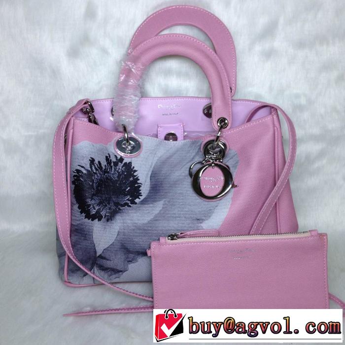 DIOR ディオール 2014 完売品！ レディースハンドバッグ ショルダーベルト付8001