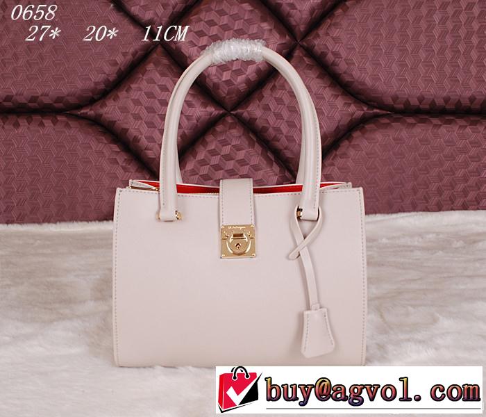 FERRAGAMO サルヴァトーレフェラガモ 2014 人気商品 インナーバッグ付収納 ハンドバッグ 0658