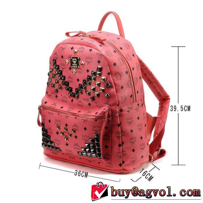 新入荷 2014春夏 mcm エムシーエム コピー リュック、バックパック