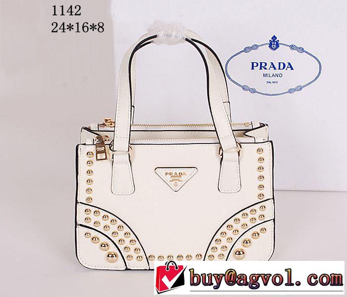 2014 夏コーデ PRADA プラダ ハンドバッグ 1142