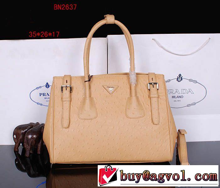 2014秋冬 高級感溢れるデザイン prada プラダ 手持ち&ショルダー掛け bn2637