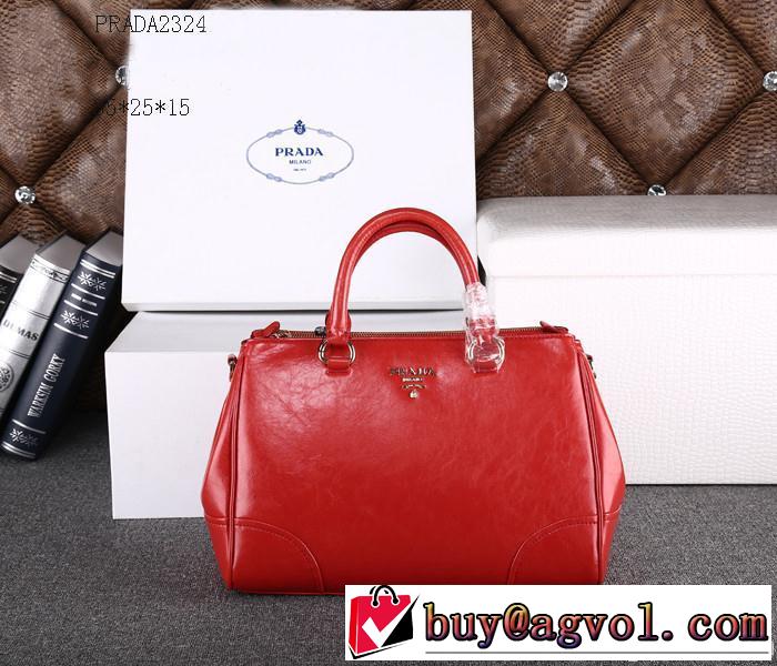 2014 人気が爆発 prada プラダ 余裕ある収納力 手持ち&ショルダー掛け 2324