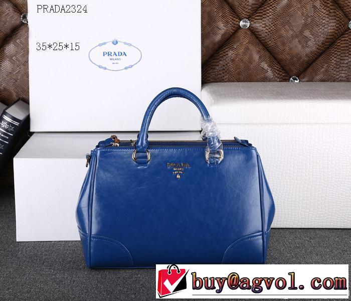 2014 存在感◎ prada プラダ 余裕ある収納力 手持ち&ショルダー掛け 2324