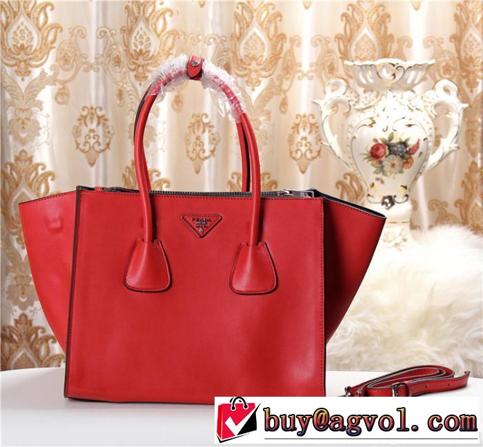 2014 超人気美品◆ prada プラダ シンプル＋多機能 手持ち&ショルダー掛け 2619