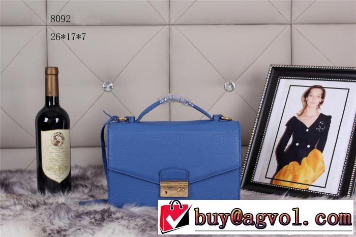 PRADA プラダ 2014 プレゼントに 手持ち&ショルダー掛け ショルダーベルト付8092