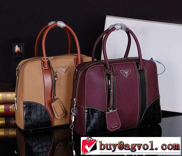 PRADA プラダ 2014 秋冬 大特価 レディースハンドバッグ 2色可選 8674