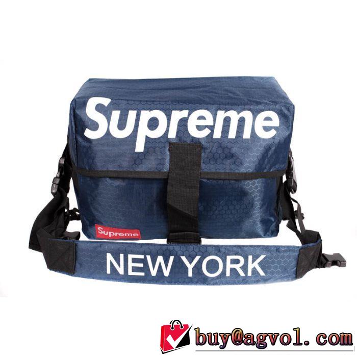 2014秋冬 supreme シュプリーム 高級感演出 ショルダーバッグ