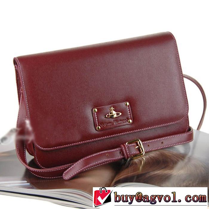 2014 上質 vivienne westwood ヴィヴィアン ウエストウッド ショルダー 調節可能 斜め掛けバッグ